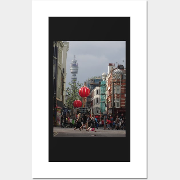 BT Tower From China Town, London Wall Art by MagsWilliamson